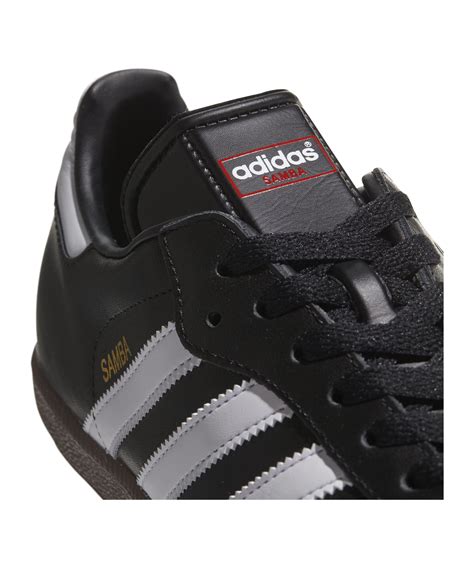 adidas samba hallenschuh leder schwarz weiss|Adidas Samba .